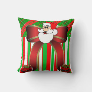 Weihnachts-Wurfkissen, Santa Stripe Kissen
