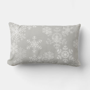 Weihnachts-Wurfkissen-Schneeflocken Lendenkissen