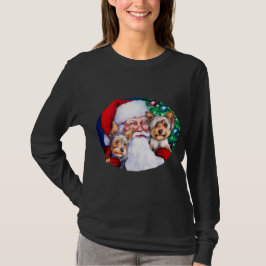Weihnachts-Yorkies T-Shirt