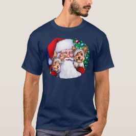 Weihnachts-Yorkies T-Shirt