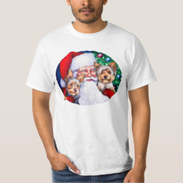 Weihnachts-Yorkies T-Shirt