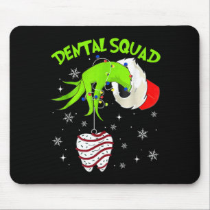 Weihnachts-Zahnarzt-Team Süßer Zahnarzt Zahnarzthe Mousepad