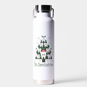Weihnachts-Zahnarzt Tree Dental Oh Dentistreoth Trinkflasche
