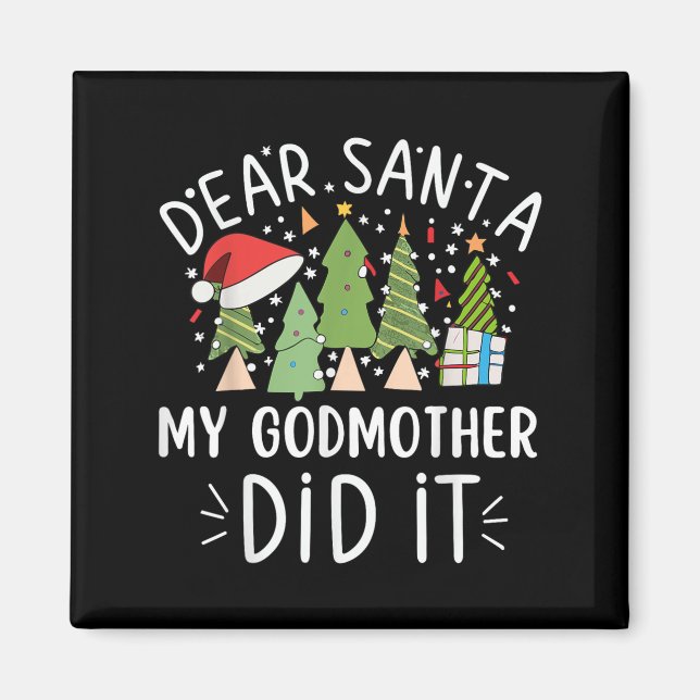 Weihnachts-Zitat-Redewendungen lieben Weihnachten Magnet (Vorne)