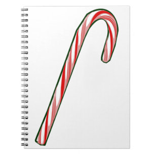 Weihnachts-Zuckerstange Notizblock