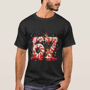 Weihnachts-Zuckerstangen-Meme 67 Sechs Sieben Lust T-Shirt