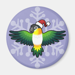 Weihnachts-Zwergpapagei / Unzertrennlicher / Pionu Magnet