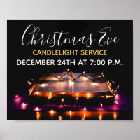 Weihnachtsabend Candlelight Church Service