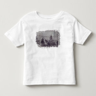 Weihnachtsabend in Deutschland Kleinkind T-shirt