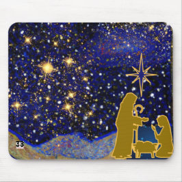 Weihnachtsabend Mousepad