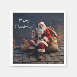 Weihnachtsabend Serviette