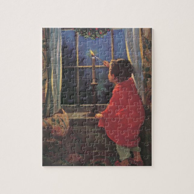 Weihnachtsabend von Jessie Willcox Smith (Vertikal)