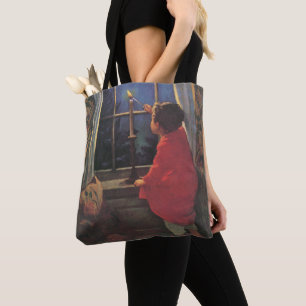 Weihnachtsabend von Jessie Willcox Smith Tasche