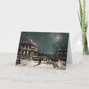 Weihnachtsabend von Joseph Hoover & Sons Feiertagskarte