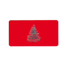 Weihnachtsadressen-Etiketten SAASONAL Adressaufkleber