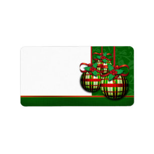 Weihnachtsadressen für die Versendung von Weihnach Adressaufkleber