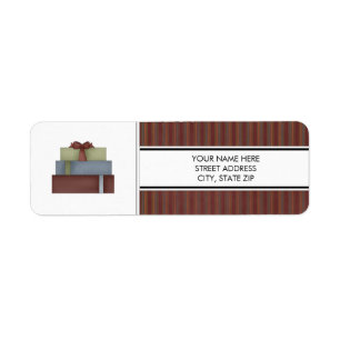 Weihnachtsadressen-Mailing-Labels