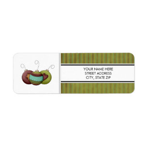 Weihnachtsadressen-Mailing-Labels