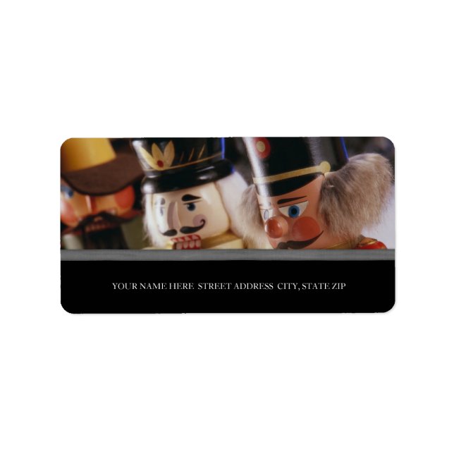 Weihnachtsadressen-Mailing-Labels Adressaufkleber (Vorne)