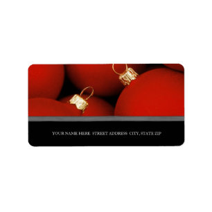 Weihnachtsadressen-Mailing-Labels Adressaufkleber