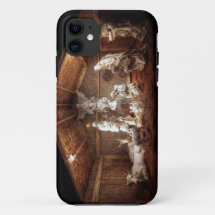 WeihnachtsAdvent Jesus Krippe Szene Case-Mate iPhone Hülle