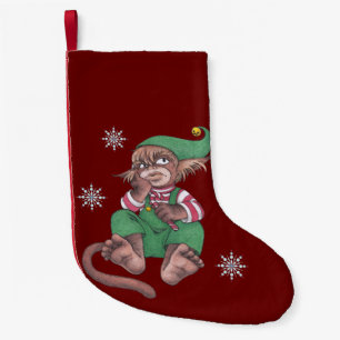 Weihnachtsaffe Gnom Kleiner Weihnachtsstrumpf