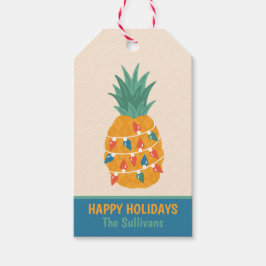 Weihnachtsananas Geschenkanhänger
