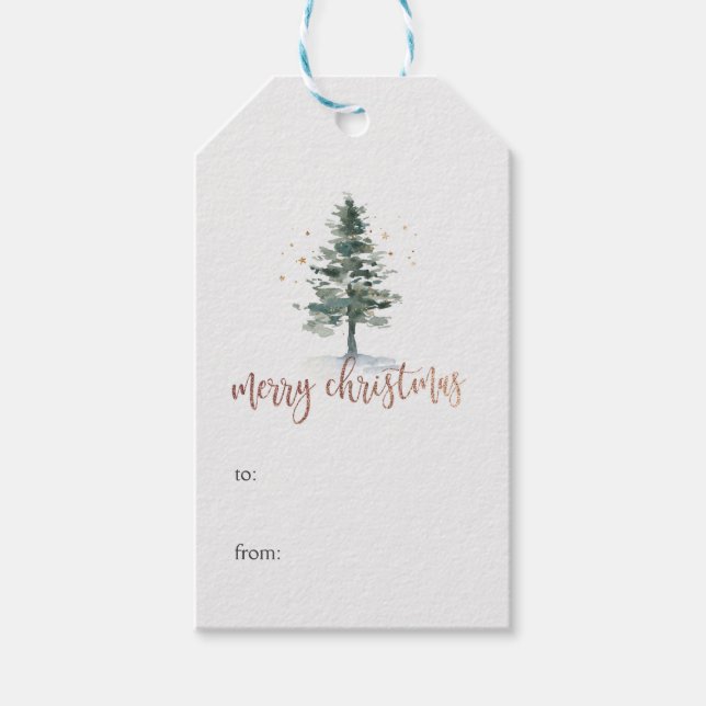Weihnachtsanbeter, Weihnachtsgeschenk-Tag, Weihnac Geschenkanhänger (Vorderseite)