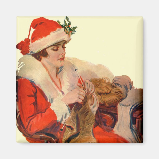 Weihnachtsanfall Magnet (Vorne)