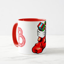 Weihnachtsanfängliche Tasse