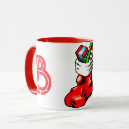 Weihnachtsanfängliche Tasse