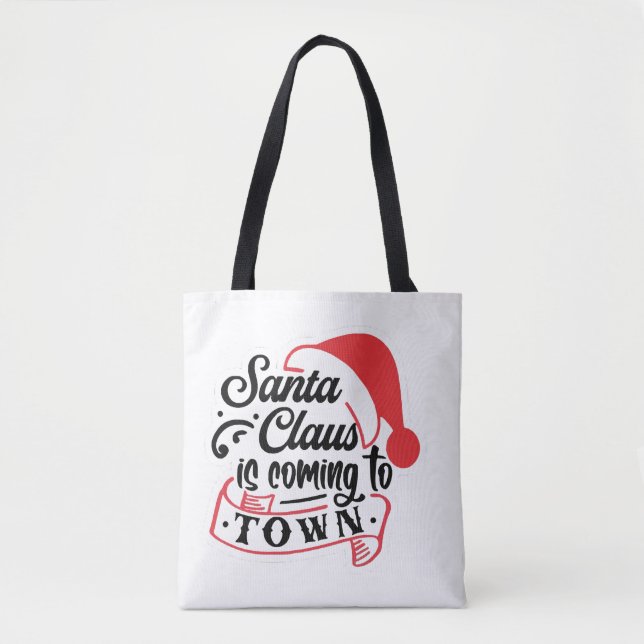 Weihnachtsanflug Tasche (Vorderseite)
