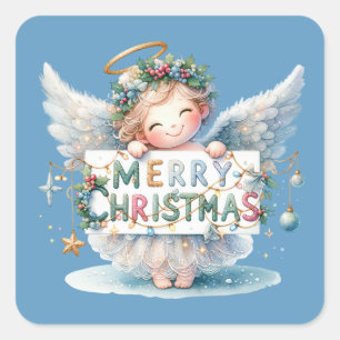 Weihnachtsangel Stickers