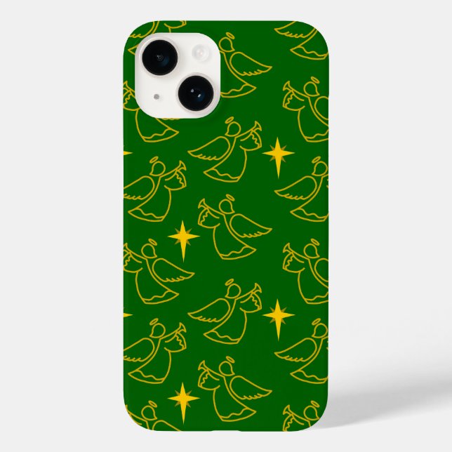 WeihnachtsAngels Case-Mate iPhone 14 Hülle (Rückseite)