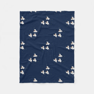 Weihnachtsangels Fleecedecke