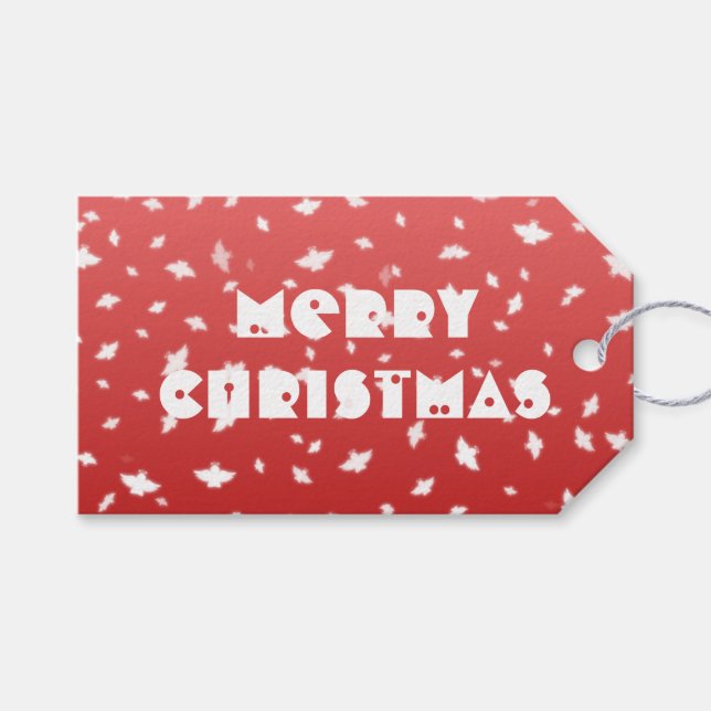 WeihnachtsAngels Geschenkanhänger (Vorderseite (Horizontal))