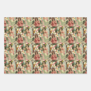 WeihnachtsAngels Geschenkpapier Set