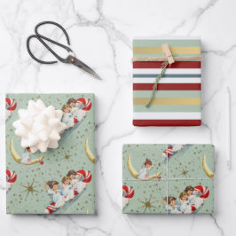 WeihnachtsAngels Geschenkpapier Set