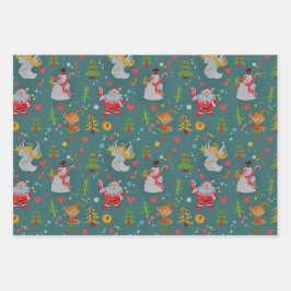 WeihnachtsAngels  Geschenkpapier Set