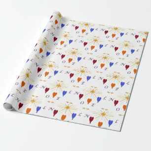 WeihnachtsAngels im Star-Weihnachten Geschenkpapier