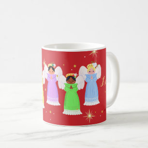 WeihnachtsAngels Vintager Stil Kaffeetasse