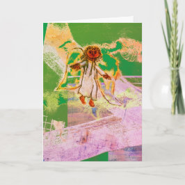 Weihnachtsanker freuen sich über Urlaub Karte