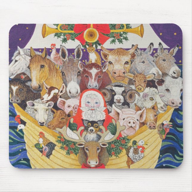 Weihnachtsankunft Mousepad (Vorne)