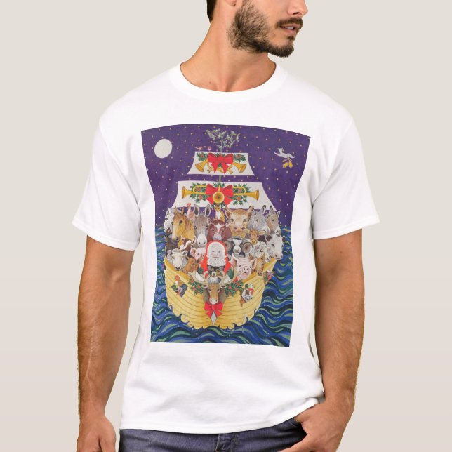 Weihnachtsankunft T-Shirt (Vorderseite)