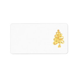 Weihnachtsanschrift Labels Art und Design Adressaufkleber