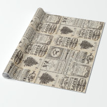 Weihnachtsanzeigepapier