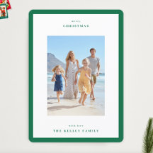 Weihnachtsapfel Grüne Moderne Einfache Fotoleiste