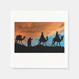 Weihnachtsapplikation Serviette