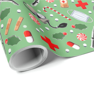 Weihnachtsarzt Geschenkpapier