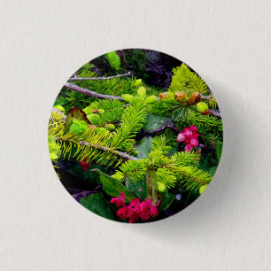 Weihnachtsast Button